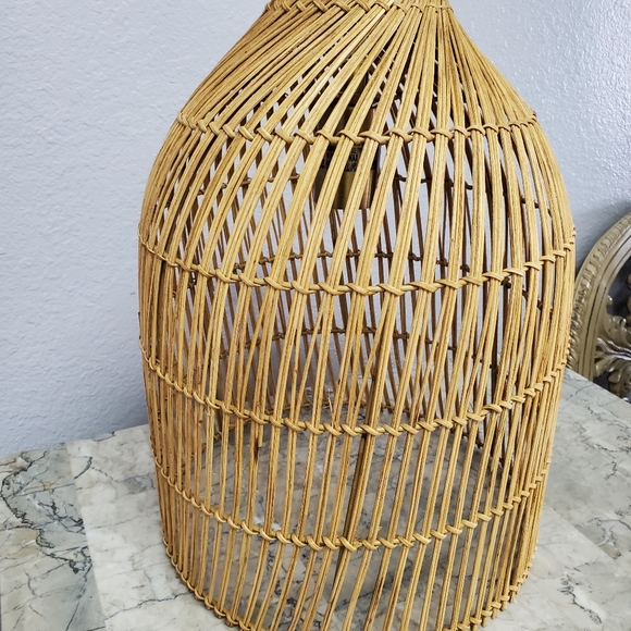 Opalhouse Rattan Pendant Lamp Light Fixture - Picture 7 of 12